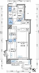 ラティエラ横濱大通り公園 2LDKの間取図画像