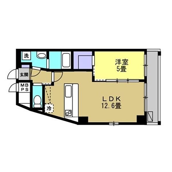 ＧＲＡＮＤ　ＥＡＳＴ高松町 1001｜東京都立川市高松町3丁目(賃貸マンション1LDK・10階・40.33㎡)の写真 その2