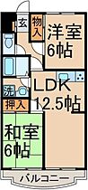 ライラックマンション 0202 ｜ 東京都八王子市大楽寺町229-1（賃貸マンション2LDK・2階・56.65㎡） その2