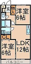 クィンズコート岸 0102 ｜ 東京都東大和市南街4丁目14-1（賃貸マンション2LDK・1階・54.80㎡） その2