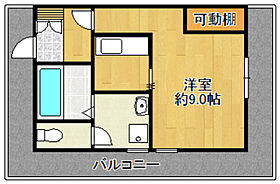 ファミール宝塚  ｜ 兵庫県宝塚市川面3丁目（賃貸マンション1R・3階・26.00㎡） その2