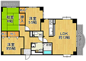 メゾン鳥居坂  ｜ 兵庫県宝塚市川面6丁目（賃貸マンション3LDK・1階・68.36㎡） その2