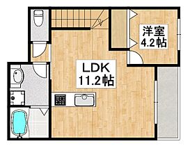 arbre fuille  ｜ 兵庫県宝塚市野上1丁目（賃貸アパート1LDK・2階・38.96㎡） その2