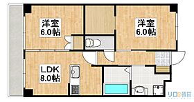 ハイタウン御殿山東  ｜ 兵庫県宝塚市御殿山2丁目（賃貸マンション2LDK・1階・48.20㎡） その2