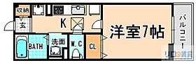 ブリーゼ　Ｋ  ｜ 兵庫県川西市加茂2丁目（賃貸アパート1K・1階・26.08㎡） その2