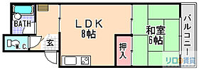 ハイツＹ・Ｍ  ｜ 兵庫県西宮市生瀬東町（賃貸マンション1LDK・3階・25.60㎡） その2