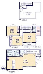 物件画像 相模原市緑区二本松4丁目　新築戸建　17号棟(TH)