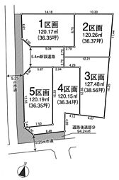 物件画像 八王子市東浅川町　売地　5区画(TH)