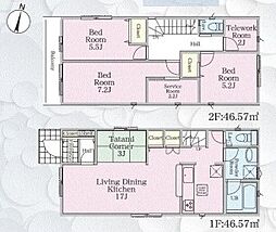 物件画像 横浜市旭区上白根町　全2棟1号棟(HH)