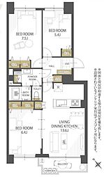 物件画像 若葉台団地1−1号棟(HH)