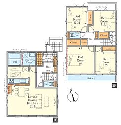 物件画像 八王子市館町 新築戸建 1号棟(TH)