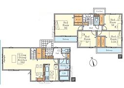 物件画像 八王子市館町 新築戸建 7号棟(TH)