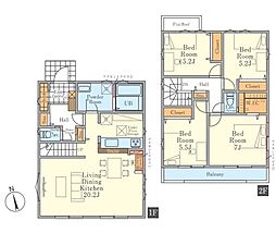 物件画像 八王子市館町 新築戸建 5号棟(TH)