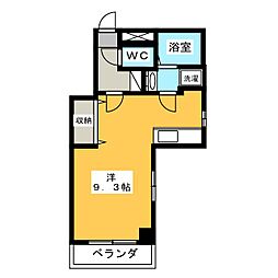 パルコート西新井 ワンルームの間取図画像