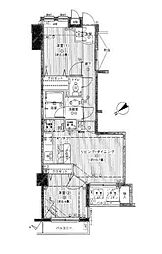 セーナ中野 2LDKの間取図画像