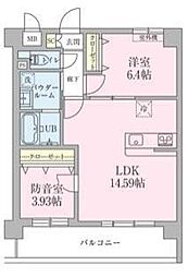 Lacasadolce 2LDKの間取図画像
