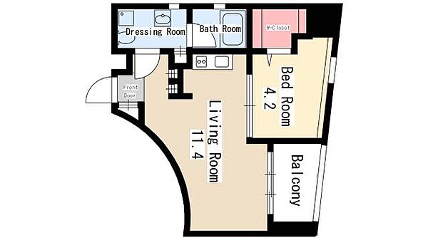 Chateau＆Hotel Meieki-Minami 2nd ｜愛知県名古屋市中村区名駅南2丁目(賃貸マンション1LDK・10階・38.13㎡)の写真 その2