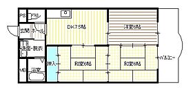 第3西垣ハイツ  ｜ 愛知県名古屋市中川区東起町5丁目45（賃貸マンション3LDK・5階・55.00㎡） その2