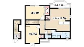 パークサイド横井  ｜ 愛知県名古屋市中村区横井2丁目96（賃貸アパート2LDK・2階・60.51㎡） その2