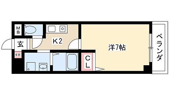 ワピタ名駅_間取り_0