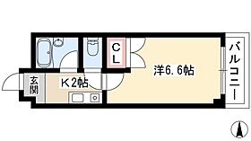 ジャスティ浅間  ｜ 愛知県名古屋市西区新道1丁目2-2（賃貸マンション1K・4階・24.10㎡） その2