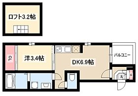 ハーモニーテラス下米野町II  ｜ 愛知県名古屋市中村区下米野町3丁目17-1（賃貸アパート1DK・1階・26.96㎡） その2