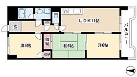 ピアレス高畑  ｜ 愛知県名古屋市中川区高畑1丁目235（賃貸マンション3LDK・5階・66.60㎡） その2