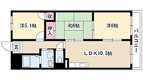 ドミール昭明  ｜ 愛知県名古屋市中川区昭明町1丁目68（賃貸マンション3LDK・3階・61.02㎡） その2