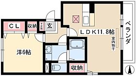 セジュール法華  ｜ 愛知県名古屋市中川区法華1丁目66（賃貸アパート1LDK・3階・44.22㎡） その2