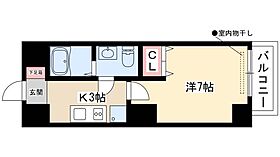 ＣＡＳＡ八番館  ｜ 愛知県名古屋市中村区大正町4丁目37-1（賃貸マンション1K・5階・24.96㎡） その2