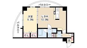 さくらHillsリバーサイドEAST  ｜ 愛知県名古屋市中村区那古野1丁目38-11（賃貸マンション1LDK・9階・49.05㎡） その2