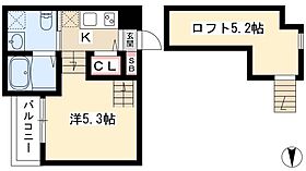 Courage  ｜ 愛知県名古屋市中村区東宿町2丁目11-5（賃貸アパート1R・2階・19.62㎡） その2