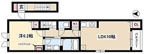 ブリーズ（Breeze）  ｜ 愛知県名古屋市中川区吉津4丁目804（賃貸アパート1LDK・2階・43.76㎡） その2