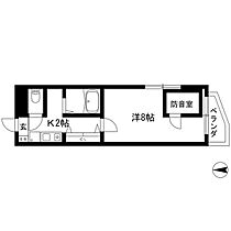 防音マンション　ピアニシモ  ｜ 愛知県名古屋市中村区深川町3丁目11（賃貸マンション1K・2階・24.30㎡） その2