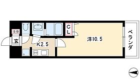 欅  ｜ 愛知県名古屋市中川区大畑町1丁目41（賃貸マンション1K・2階・30.02㎡） その2