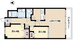 ソーラスフロント富船  ｜ 愛知県名古屋市中川区富船町3丁目1-1（賃貸マンション2LDK・8階・66.26㎡） その2