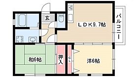 SKY　TOWN　FOUR  ｜ 愛知県名古屋市中川区中郷4丁目23（賃貸マンション2LDK・3階・52.78㎡） その2