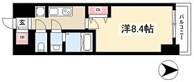 ディアレイシャス浅間町  ｜ 愛知県名古屋市西区幅下2丁目20-24（賃貸マンション1K・2階・26.22㎡） その2