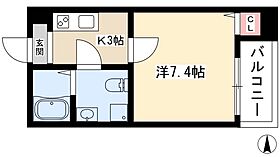 ガーデンプレイス  ｜ 愛知県名古屋市中村区畑江通4丁目1-3（賃貸アパート1K・3階・24.96㎡） その2