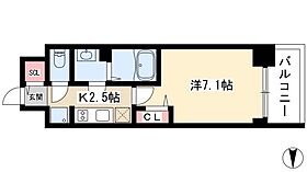 プレサンスNAGOYAファスト  ｜ 愛知県名古屋市中村区井深町4-41（賃貸マンション1K・9階・24.19㎡） その2