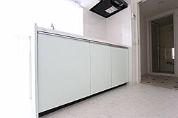 大型キッチンでお料理も楽々。