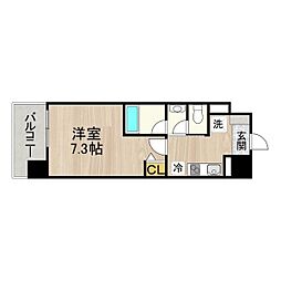 CITY　SPIRE名古屋本陣 11階1Kの間取り