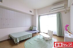 CASA GRAZIA 3階1Kのリビング/ダイニング