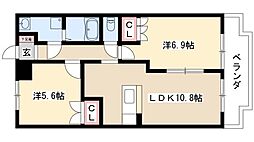 コンフォース西前田 2階