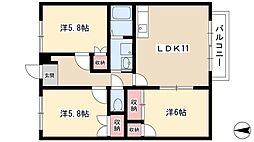 ガーデンハウス 2階