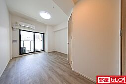 S-RESIDENCE浅間町駅前axial(アクシャル) 13階1Kのリビング/ダイニング