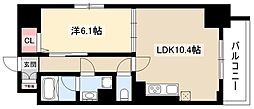 AURUM 1LDKの間取図画像