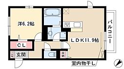 シュエット 2階