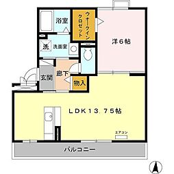 リバージュ A 1階