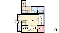 グレイス ワンルームの間取図画像